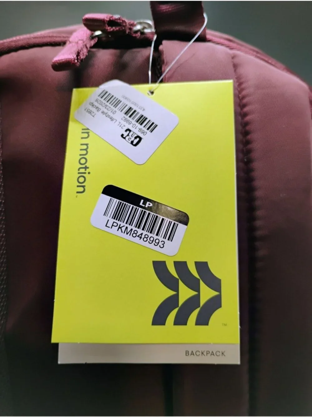 All In Motion Water Repellent Backpack With 15